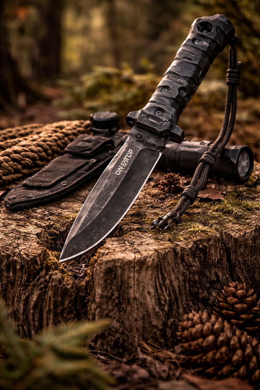 Full Tang Hunting Knife w/ Sheath
