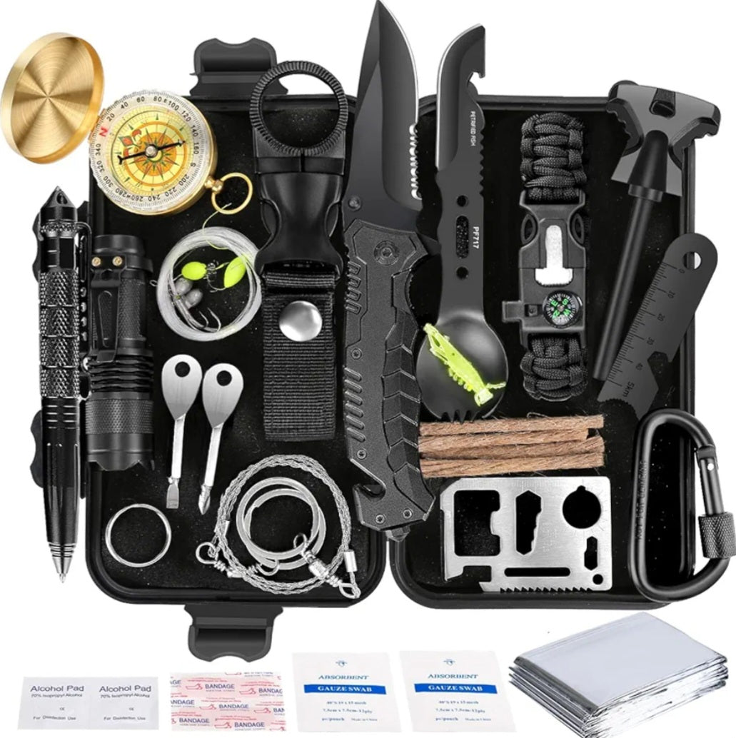 35-in-1 Survival Emergency Kit