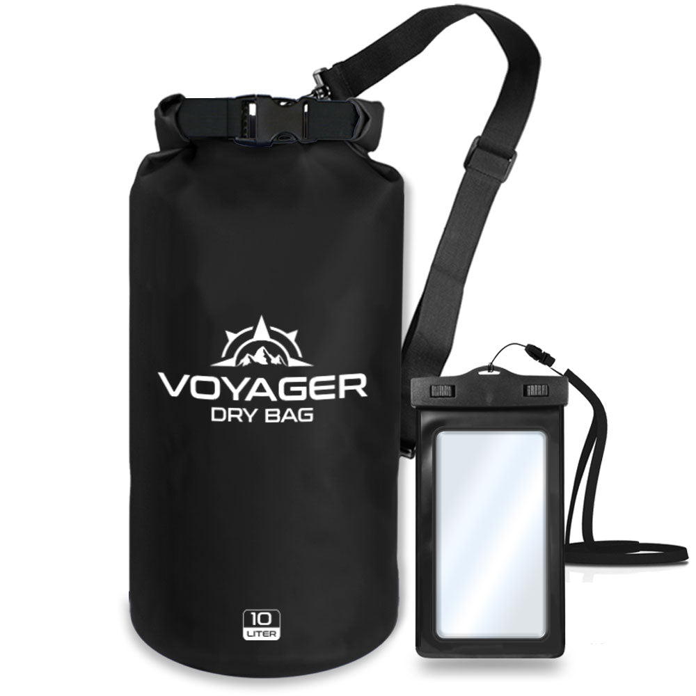 Voyager Waterproof Dry Bag for Kayaking and Water Sports - 10 Liter