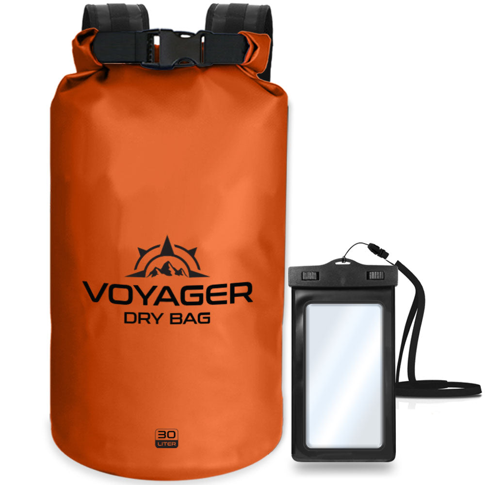 Voyager Waterproof Dry Bag for Kayaking and Water Sports - 30 Liter