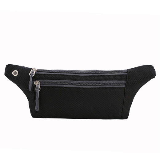 Waterproof Fanny Pack for Running and Travel - Black