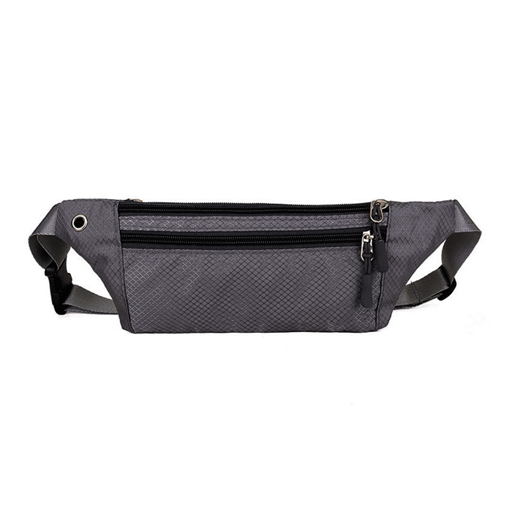 Waterproof Fanny Pack for Running and Travel - Gray