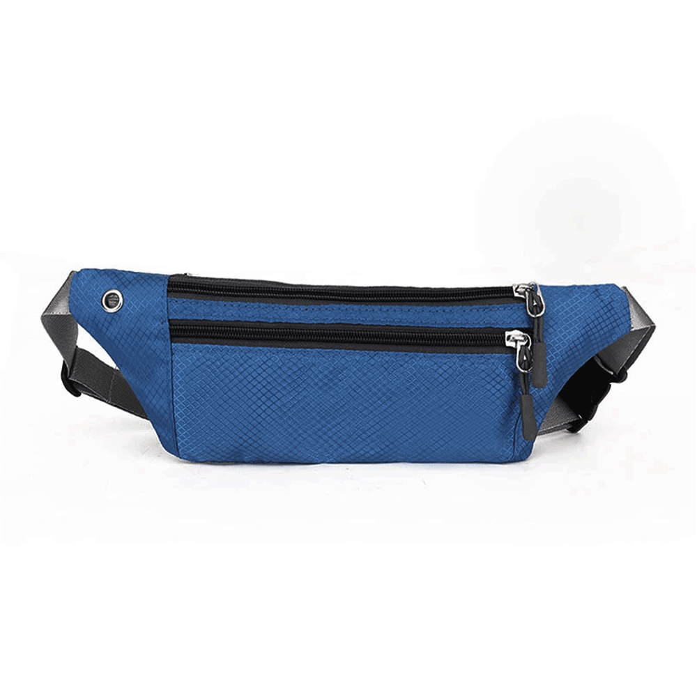 Waterproof Fanny Pack for Running and Travel - Blue