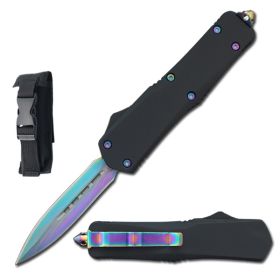 9" Titanium Blade Tactical Recon OTF Combat Pocket Knife