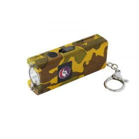 Camo MAX POWER Rechargeable Mini Stun Gun With LED Light