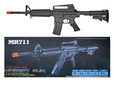 Well MR711 M4 Rifle with FPS 275 Spring Airsoft Gun