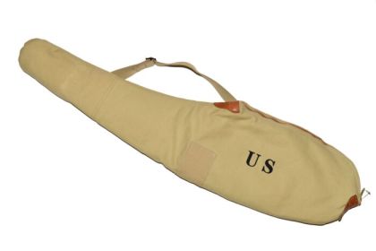 REPRODUCTION M1 CARBINE KHAKI CARRYING CASE WITH FLEECE LINING