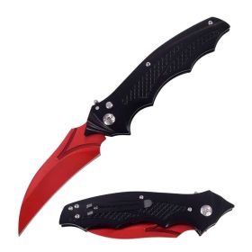 5.95" Closed Bat Automatic Switch Blade Knife Blood Sucker