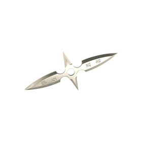 4" Stainless Steel Single Piece Throwing Star