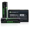 18650 IMR 3000mAh High Drain Flat Top Lithium-ion Batteries (2-Pieces)