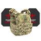 Patriot Active Shooter Kit with Level IV Model 4S17 Armor Plates (Color: Multicam, size: OSFM)