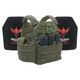 Shellback Tactical SF Lightweight Armor System with Level III+ H3101 Plates (Color: Ranger Green, size: large)