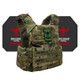 Skirmish Active Shooter Kit with Level IV 4S17 Armor Plates (Color: Multicam, size: OSFM)