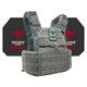 Skirmish Active Shooter Kit with Level IV 4S17 Armor Plates (Color: Ranger Green, size: OSFM)