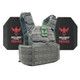 Shellback Tactical Skirmish Active Shooter Kit with Level III Model AR1000 Armor Plates (Color: Ranger Green, size: OSFM)