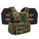 Skirmish Lightweight Armor System with Level III Model LON-III-P Hard Armor Plates (Color: Multicam, size: OSFM)