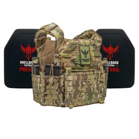 Rampage 2.0 Lightweight Level IV Armor Kit with Model 4SICMH Ceramic Plates (Color: Multicam, size: OSFM)