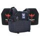 Rampage 2.0 Lightweight Armor System with Level III Model LON-III-P Hard Armor Plates (Color: Navy Blue, size: OSFM)