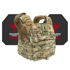 Banshee Elite 2.0 Active Shooter Kit with Level IV Model 4S17 Armor Plates (Color: Multicam, size: OSFM)