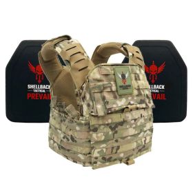 Banshee Elite 2.0 Lightweight Level IV Armor Kit with Model 4SICMH Ceramic Plates (Color: Multicam, size: OSFM)