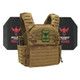 Shellback Tactical Banshee Elite 3.0 Active Shooter Kit with Level III Model AR1000 Armor Plates (Color: Coyote, size: OSFM)