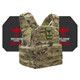 Banshee Active Shooter Kit with Level IV Model 4S17 Armor Plates (Color: Multicam, size: OSFM)