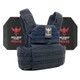 Shellback Tactical Banshee Active Shooter Kit with Level III Model AR1000 Armor Plates (Color: Navy Blue, size: OSFM)