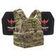 Banshee Lightweight Armor System with Level III Model LON-III-P Hard Armor Plates (Color: Multicam, size: OSFM)