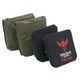 Side Armor Plate Kit with Level IV Model 4S17 Armor Plates (Color: Ranger Green, size: OSFM)